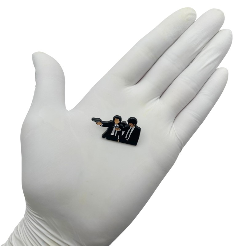 EDEN Fashionable Pulp Fiction Pin Badge