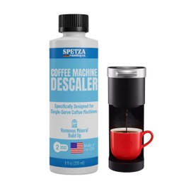 Coffee Machine Descaler (2 Uses, 8oz) – Universal Descaling Solution for Keurig Coffee Makers, Nespresso Machines, Single Serve Brewers & Espresso Makers – Works with Breville, Delonghi & More
