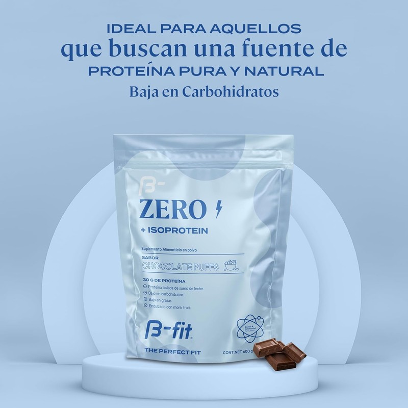 B-FIT Proteína Whey Isolada Zero - Aminoácidos Alta Pureza