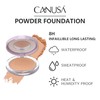 POWDER FOUNDATION soft-focus formula, fine pores, and long-las ting, makeup