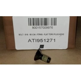 ATI 951271 Flathead Torx Plus Screw 5/16-18 x 3/4" Long for Damper Shell to Hub