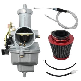 Vkinman PZ27 Carburetor Carb Kit Replacement for Honda Big Red 200 ATC200E ATC200ES ATC185 ATC185S ATC200 ATC200S ATC200M ATC200X