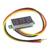 5pcs 0.28 inch Digital DC Voltage Meter with Display Adjustable