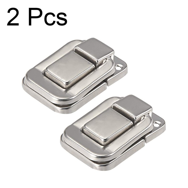 sourcing map Pack of 2 Toggle Lock Box Lock Suitcase