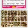YEEZET 860pcs Grade 8.8 Metric Bolt Assortment Kit,M4 M5 M6