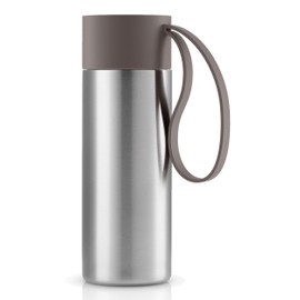 EVA SOLO To Go Cup 0.35 L Taupe Double-Walled Vacuum Thermal Flask Taupe