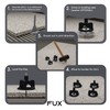 FUX Tile Levelling System 2mm, 200 Pieces Threaded tabs Joint
