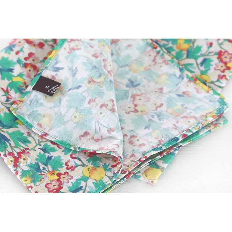 DDintex FLORET LONDON Cross 02 Spring Orchard, Beige, 17.7 x