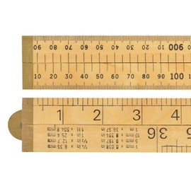 R.S.T. RSR073P Sybren Wood Folding Rule 1m / 39in RST073P