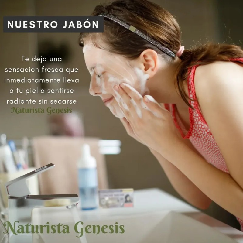 Jabón Facial Leche De Burra Del Indio Papago 125g Pack3