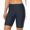 Mycoco Pantalones cortos de natación largos para mujer, UPF 50+,