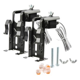 2X Garage Outlet Garage Door Opener Remote Safety Sensor Eyes Replacement Kit with Brackets and Mounting Kit for Chamberlain Liftmaster Sears Craftsman (820CB, 41A5034)