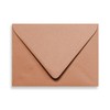Terracotta Orange A7 Euro Curved Flap Matte Invitation Envelopes - Pack of 50