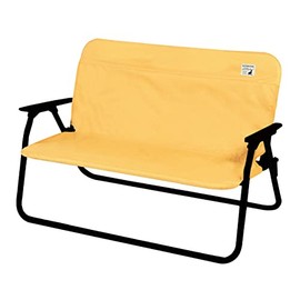 CAPTAIN STAG UC-1652 Bench Cover, Cover For Aluminum Bench With Backrest, Yellow