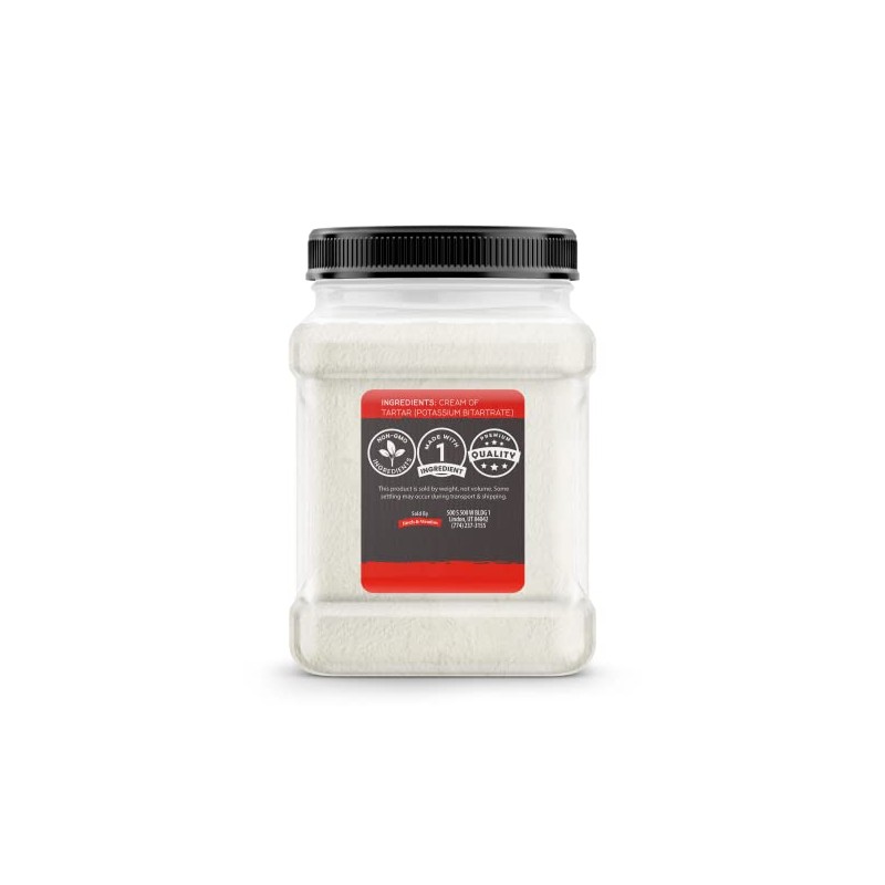 Birch & Meadow Cream of Tartar, 2.75 lb, Baking Ingredient,