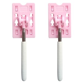 TOPPERFUN Scalable Rod Card Holder Reacher, 23.6in Vehicle Parking Toll Swiping Stick Grabber, Contactless Payment Pole, Fee Sign-in Stick Driving Artifact Parking Aid Tool