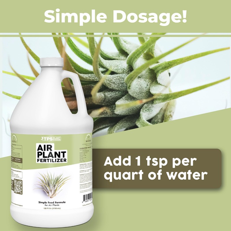 TPS NUTRIENTS Air Plant Fertilizer for All Tillandsia Air Plants,