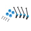 Metal Driveshaft Assembly Hex Wheel Hubs Combiner CVD for Traxxas