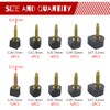 WMYCONGCONG 30 Pairs High Heel Tips Women Shoes Repair Tips