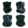 SMEHCF 4 Multipurpose Bandanas for Women Men Headband Balaclava Hair