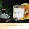 GANOHERB Reishi Mushroom Fine Slices Tea, 10 Bags, Adaptogen Ganoderma
