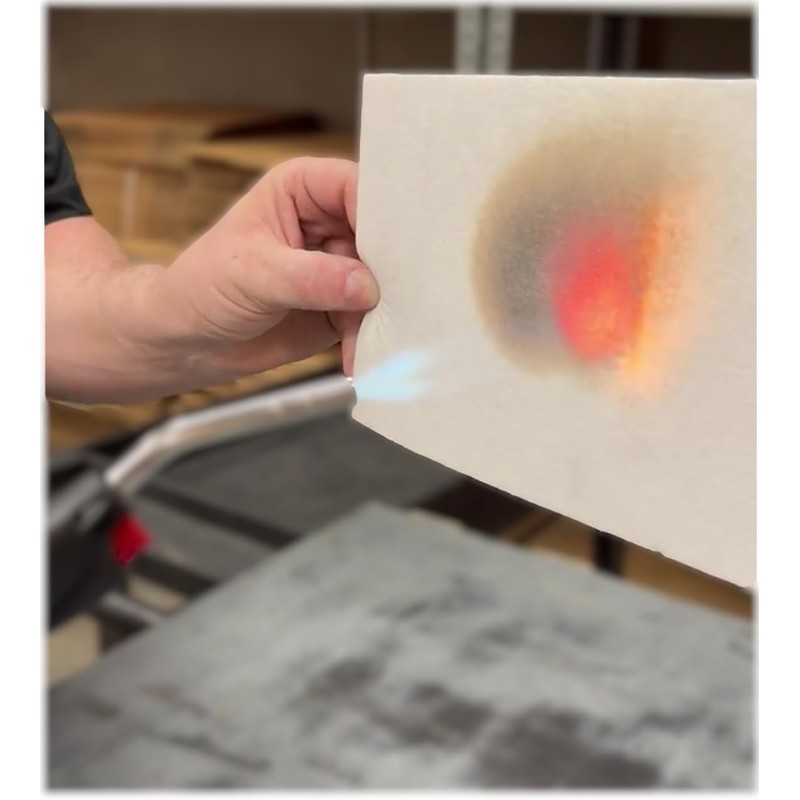CeraTex 3170 Ceramic Fiber Paper, Size 11" x 12" 15
