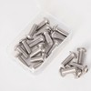 YIIFLY M10x1.5 Bolt, M10 x 20mm Button Head Socket Cap
