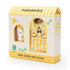 pompompurin hand cream with small pouch