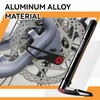 equlup Quick Release Thru Axle, M15x1.5 Thread Bikes Front Thru