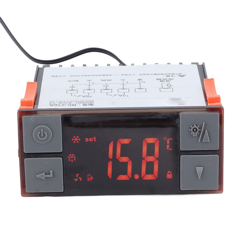 Digital Temperature Controller High Performance Multifunctional Temperature Sensor Electric Thermostat