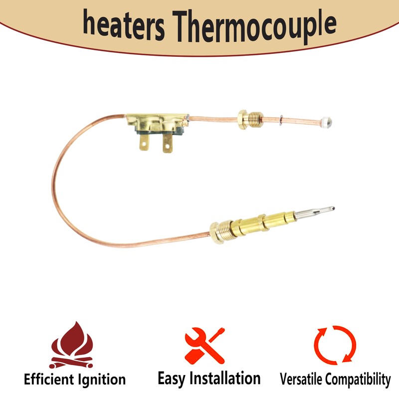 lrnyso heaters Thermocouple 13 3/4" 113884-01 26654 fits Desa, Reddy,