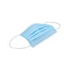Liberty Bags 3-Ply Face Mask OS PK 50 Light Blue