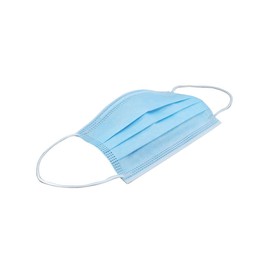Liberty Bags 3-Ply Face Mask OS PK 50 Light Blue