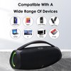 Portable Bluetooth 5.0 Speakers, RGB Speaker with 360 Degree Surround