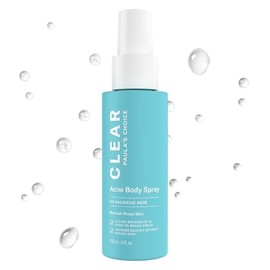 Paula's Choice CLEAR Spray exfoliante para el acné en la espalda y el cuerpo, spray para el acné en la espalda con 2% de ácido salicílico BHA para el tratamiento del acné en los poros obstruidos
