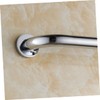 BIUDECO 5pcs Stainless Steel Bathroom Grab Bar Rail Support for
