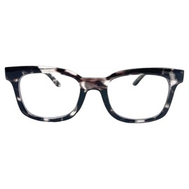 Incredible Bargains The Morgan Retro Style Square Bifocal Reading Glasses + 2.00 Dark Brown Tortoise