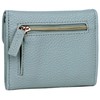 Julia Buxton Pebble Soft Blue Trifold