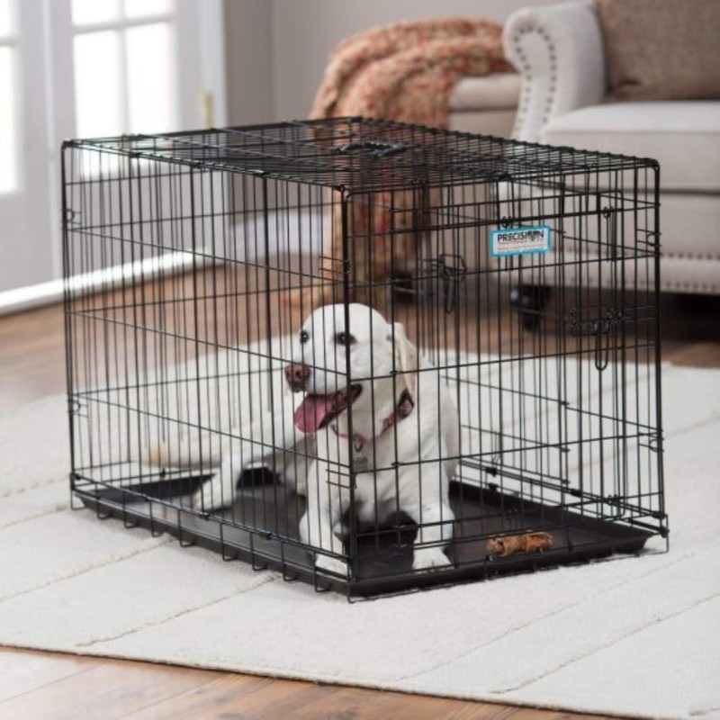 Precision Pet 2-Door ProValu2 Crate - Black - 36" x