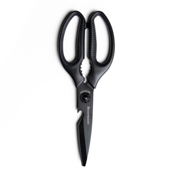 Messermeister 9-Inch Push Button Take-Apart Shears - High-Carbon Stainless Steel