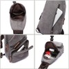 Canvas Sling Bag Crossbody Backpack Shoulder Casual Rucksack for Men