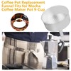 Coffee Pot Replacement Funnel Fits for Mocha Coffee Maker Pot