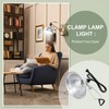 Macarrie 6 Pcs Adjustable Clamp Lamp Light with Aluminum Reflector