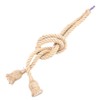Zerodis Hemp Rope Pendant Light Fixture, 59.1inch Hemp Rope Light