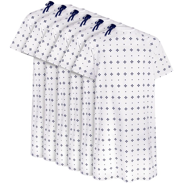 Utopia Care 6 Pack Unisex Hospital Gown, Fits Sizes up to 2XL Blue