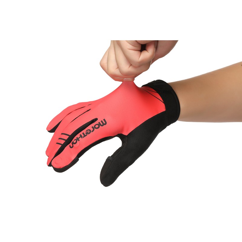 Morethan Cycling Gloves, Cycle Gloves, Smartphone Compatible, Easy Touch GVP-003,