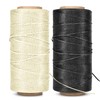 Waxed Thread, Wax String, Coated Cord Heavy Duty Polyester 284Yard