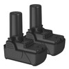 Shentec 2 Pack 10.8V-12V 4.0Ah Li-ion BCL1015 Battery Compatible with