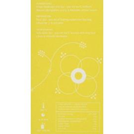 Schlürf Organic Herbal Tea Blend "Frau Carsten's Lemon Ginger" - 20 x in a Bundle (Double Chamber Tea Bag)