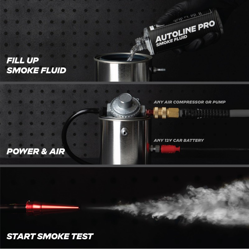 AutoLine Pro Automotive *High Smoke Density* Smoke Machine Leak Detector